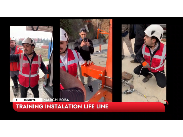 training instalasi life line vertical horizontal mudah